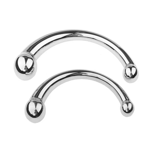 Double Hook Stainless 5858 Elegant Anal Steel Ended 0707